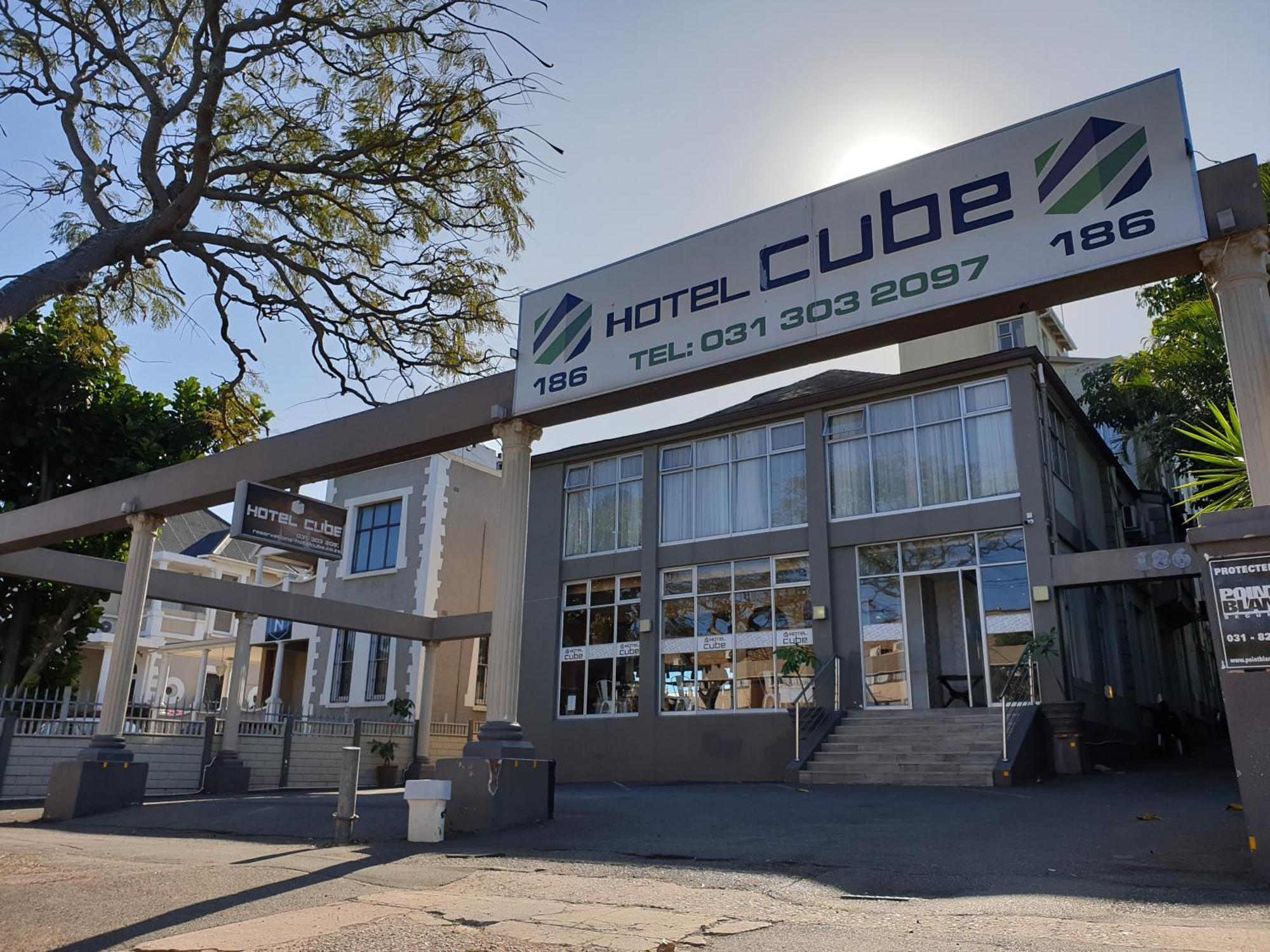 Cube Hotel Durban Exteriör bild